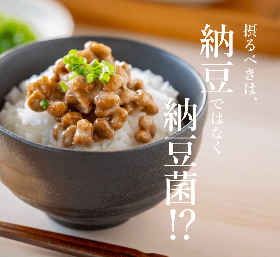 サプリメント 納豆菌 納豆ごはん