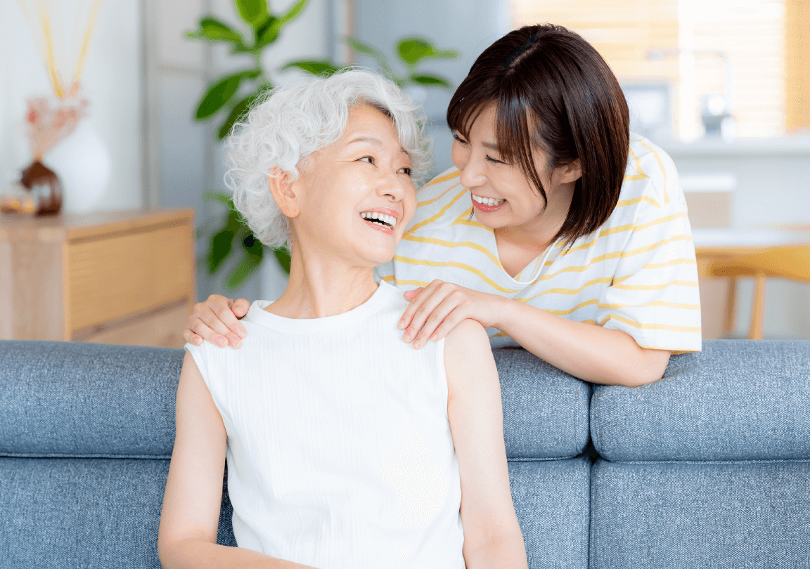 サプリメント 納豆菌 身体を労わるイメージ